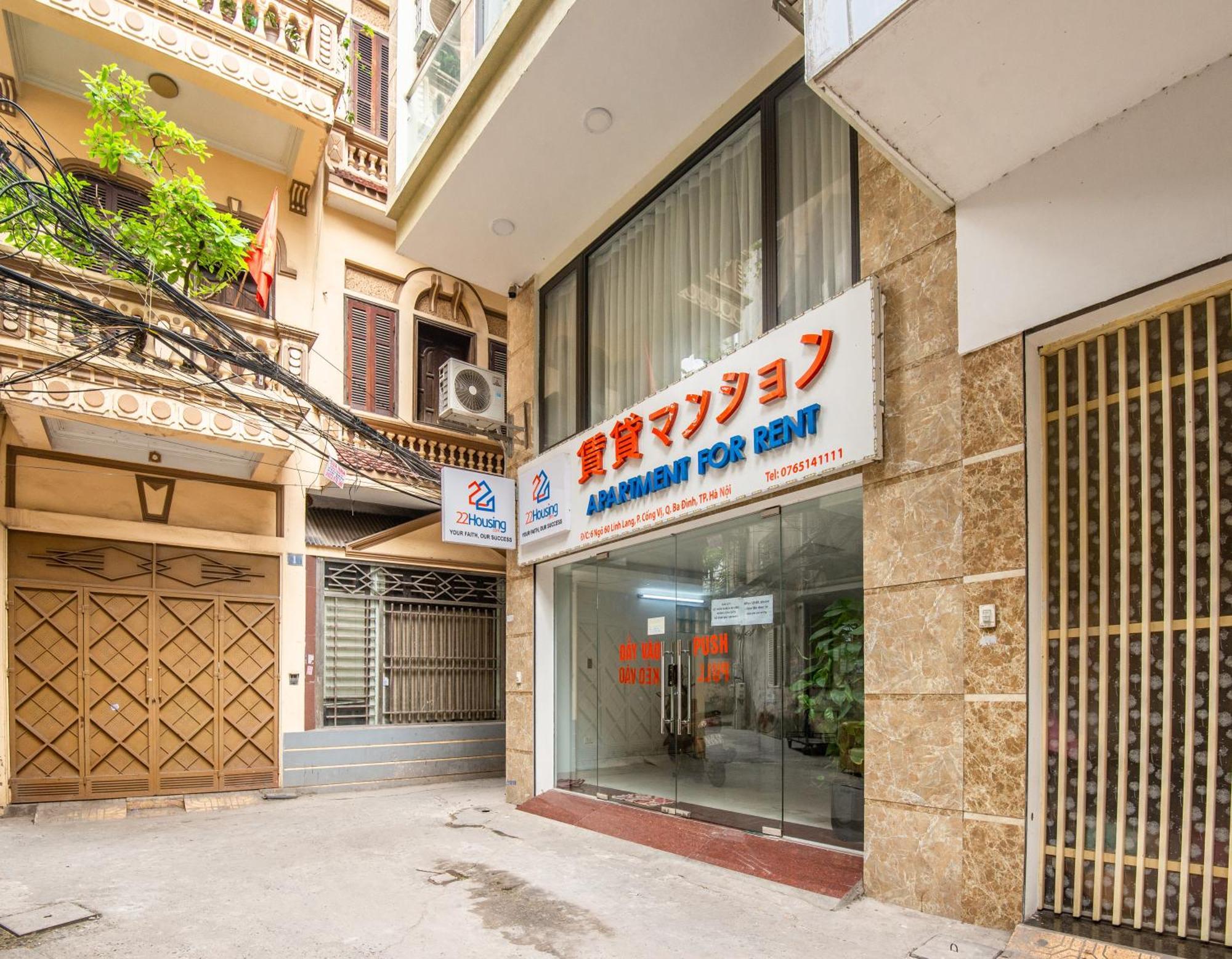 22Housing Hotel & Residence 60 Linh Lang 河内 外观 照片